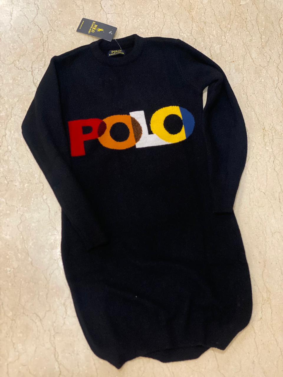 POLO RALPH LAUREN || Logo Fleece Dress For Women - FASHION MYST 