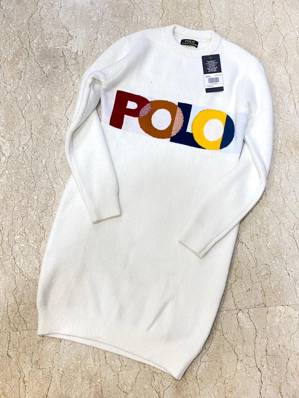 POLO RALPH LAUREN || Logo Fleece Dress For Women - FASHION MYST 