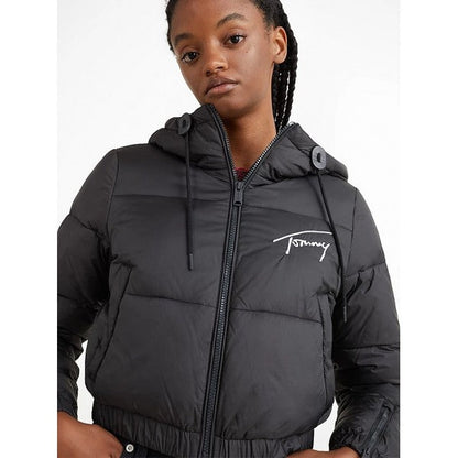 Women's Signature Cropped Puffer Jacket - FASHION MYST 