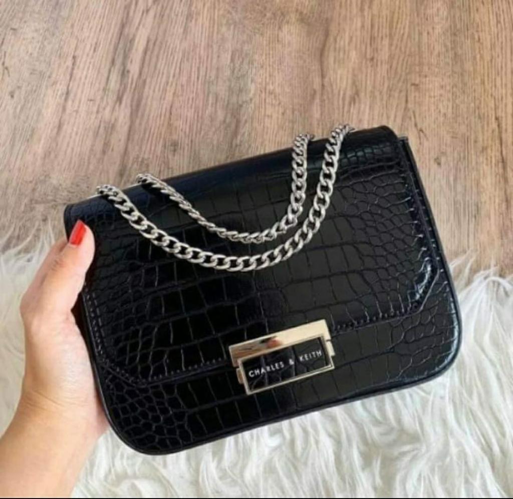 HIGH END QUALITY CROCO SLING BAG FOR LADIES - FASHION MYST 