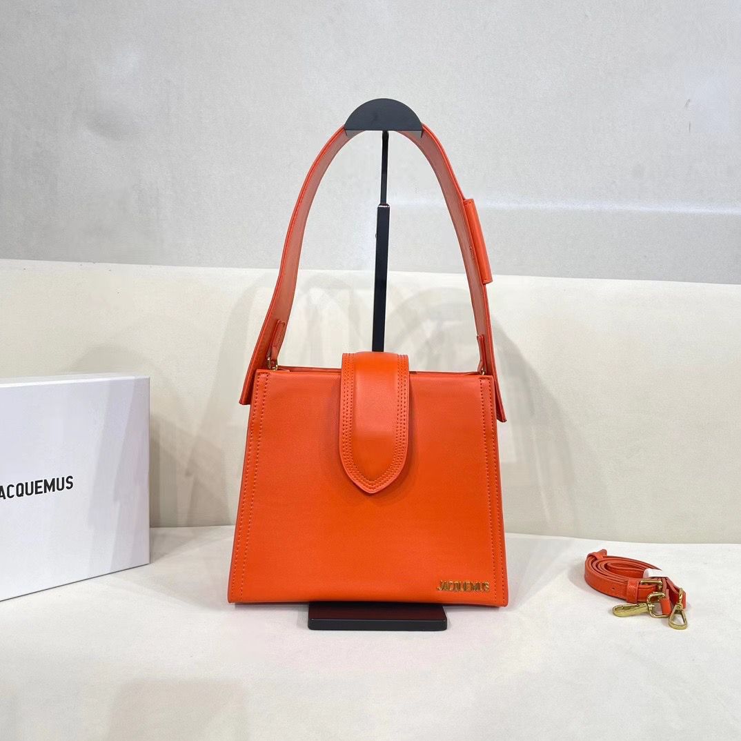 JACQUEMUS Le Grand Bambino Bag For Ladies - FASHION MYST 