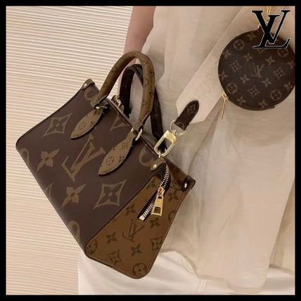 Onthego East West Monogram Handbag For Ladies - FASHION MYST 