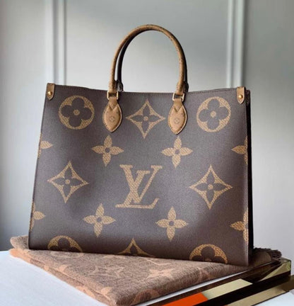 LOUIS VUITTON || OnTheGo GM Tote Hnad Bag - FASHION MYST 