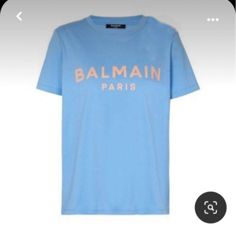 BALMAIN || Cotton Logo Graphic T-Shirt - FASHION MYST 