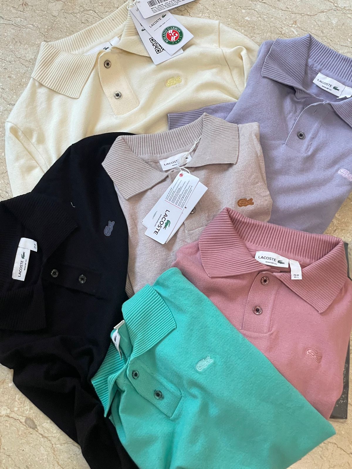 LACOSTE || High End Quality Knitting Polo Available For Ladies - FASHION MYST 