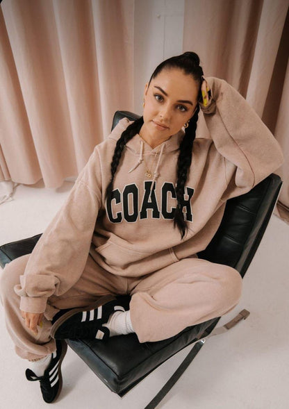 COACH || Stylish Polycotton Coach Logo Tracksuit For Girl & Women - FASHION MYST 