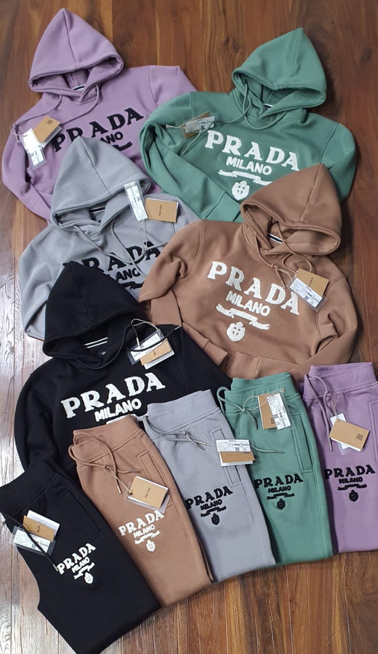 PRADA || Women’s Prada Logo Jogging Tracksuit - FASHION MYST 