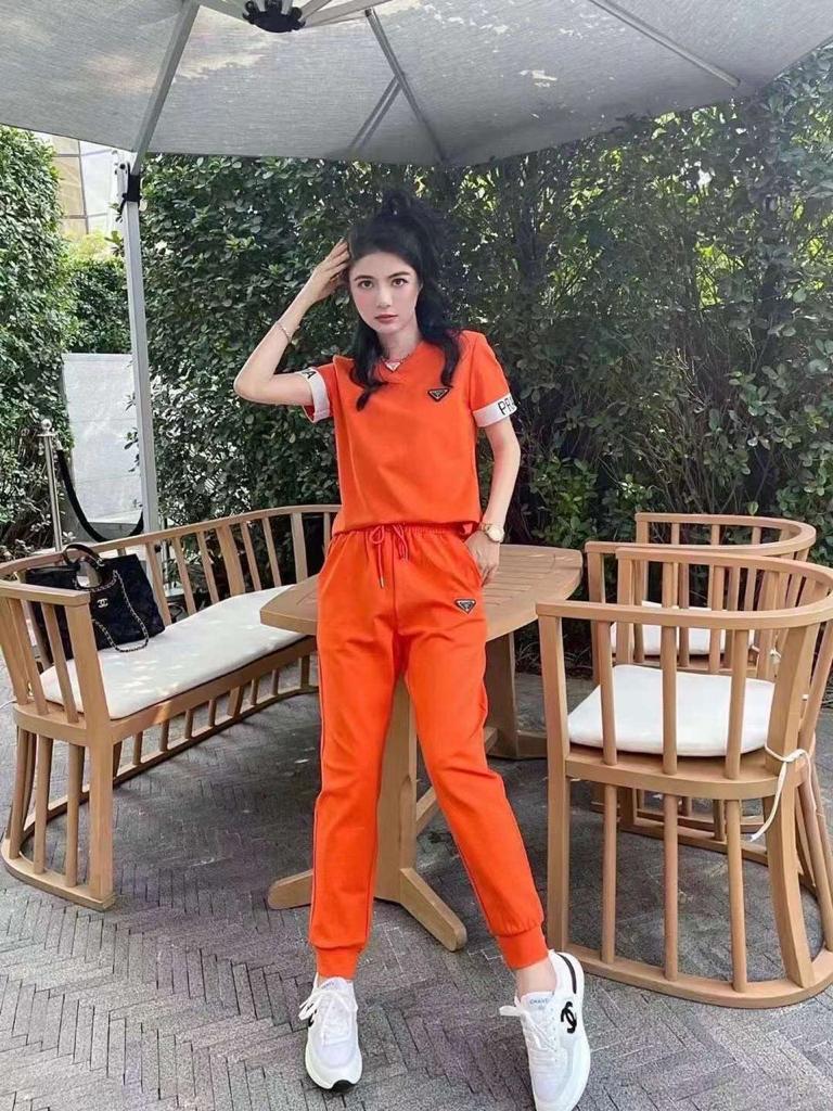 PRADA || Vintage Ofiice Lady Two Piece Tracksuit Set For Women - FASHION MYST 