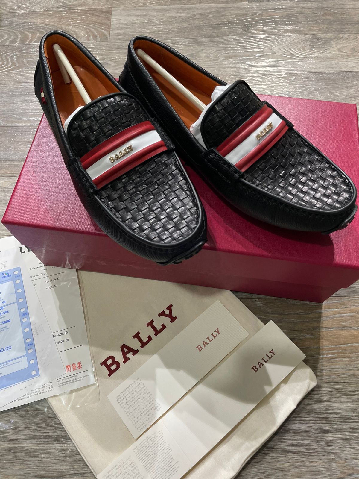 BALLY || Pacos Driver Shoes In Calf Leather - FASHION MYST 