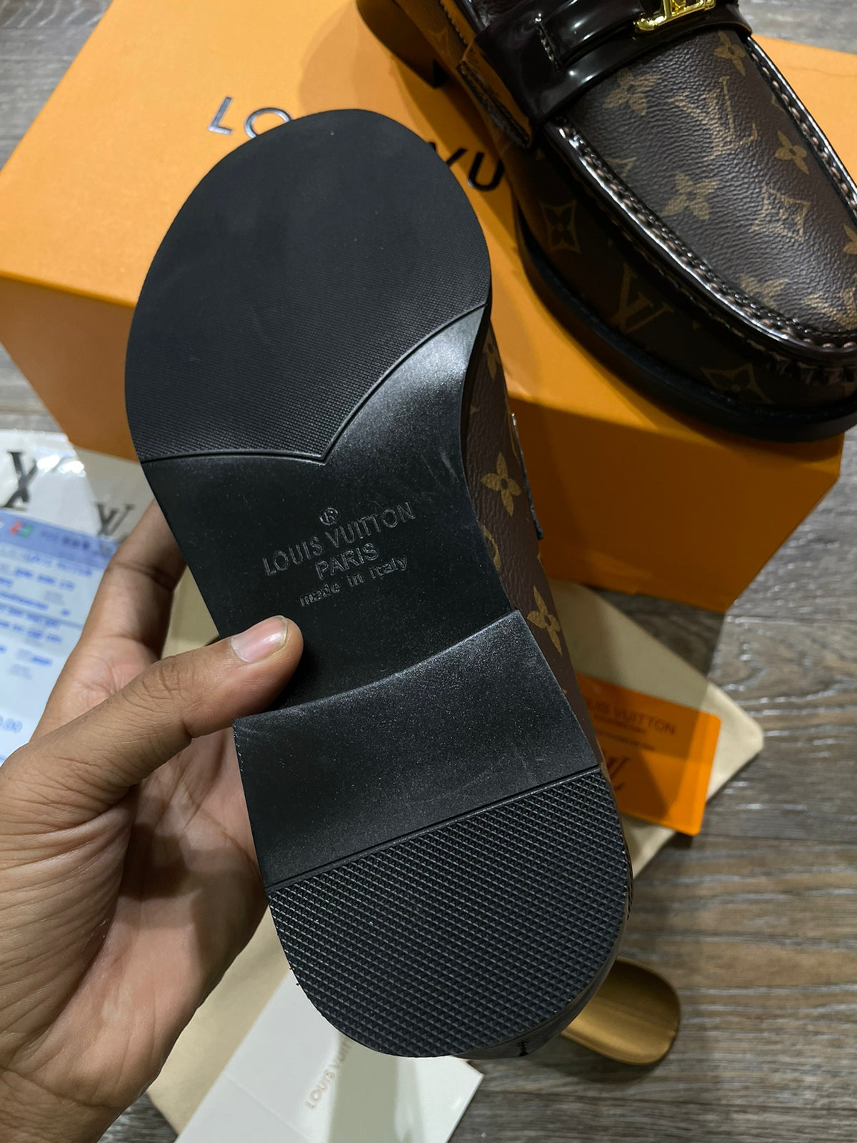 Louis Vuitton Mens Leather Loafers Authentic in EUC Men main image 2
