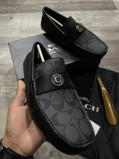 COACH || Premium Formal Calf Leather Loafers For Men - FASHION MYST 