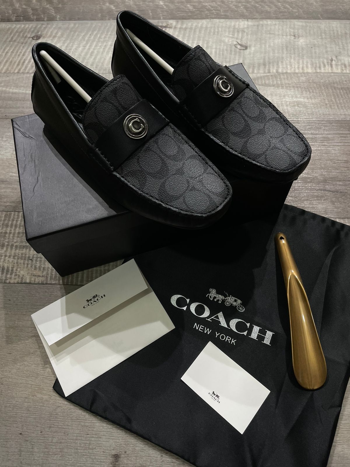 COACH || Premium Formal Calf Leather Loafers For Men - FASHION MYST 