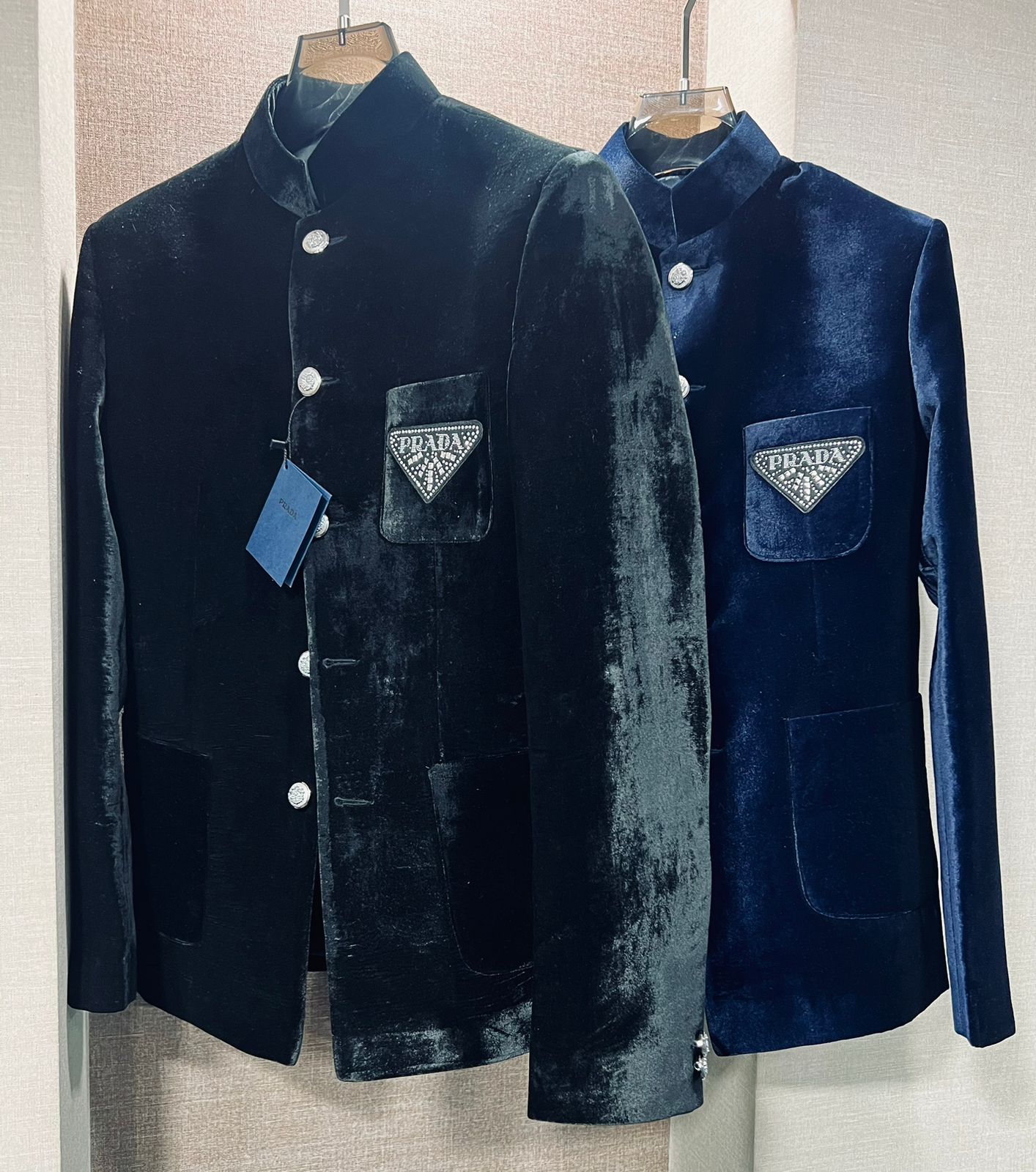 PRADA EXCLUSIVE HIGH END VELVET BLAZERS FOR MEN - FASHION MYST 