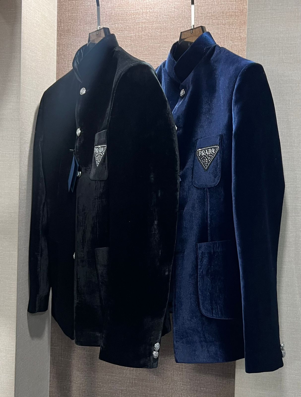 PRADA EXCLUSIVE HIGH END VELVET BLAZERS FOR MEN - FASHION MYST 