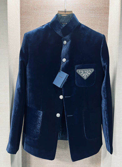 PRADA EXCLUSIVE HIGH END VELVET BLAZERS FOR MEN - FASHION MYST 