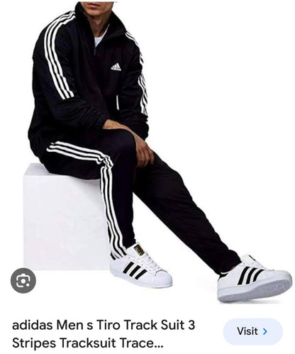 ADIDAS || Men's Tiro Track Suit Three Stripe - FASHION MYST 