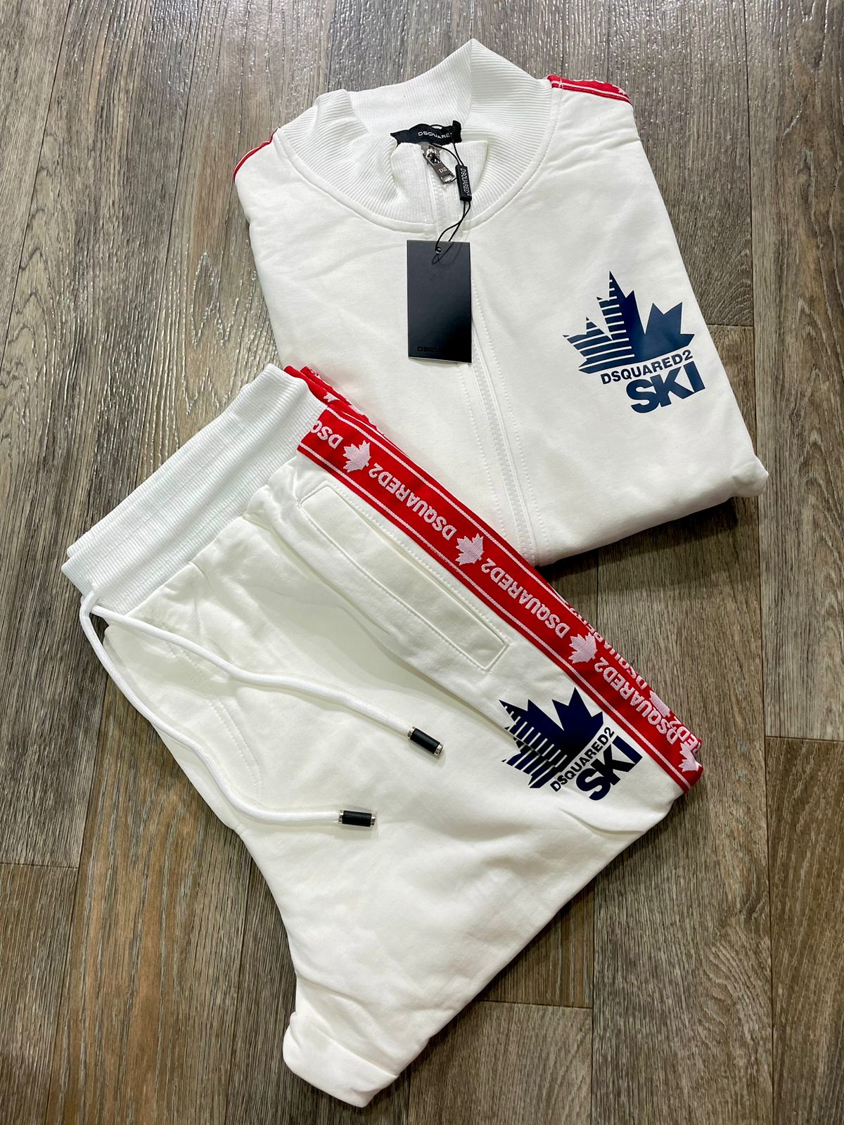 DSQUARED2 || Logo Tape Padded SKI Exclusive Tracksuit for Men