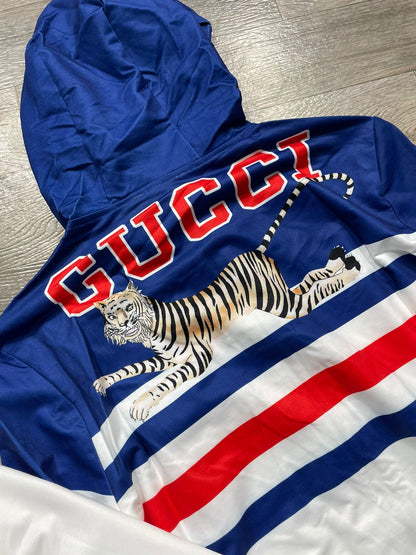 GUCCI || Premium Strpped Designer Blue Tracksuits - FASHION MYST 