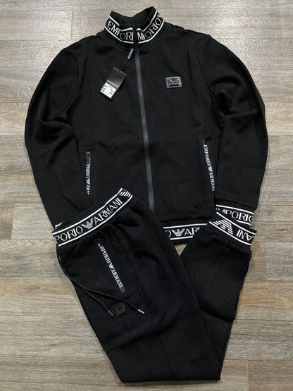 LACED EDGES TRACK SUIT FOR MEN - FASHION MYST 