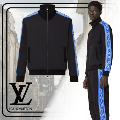 Premium Fair Isle Stripes Nylon Tracksuit For Men - FASHION MYST 