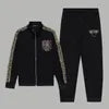 Premium Logo Valvet Pattern Tracksuit - FASHION MYST 