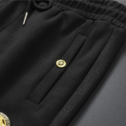 VERSACE || PREMIUM ALL OVER PRINTED WITH GOLDEN MEDUSA LOGO - FASHION MYST 