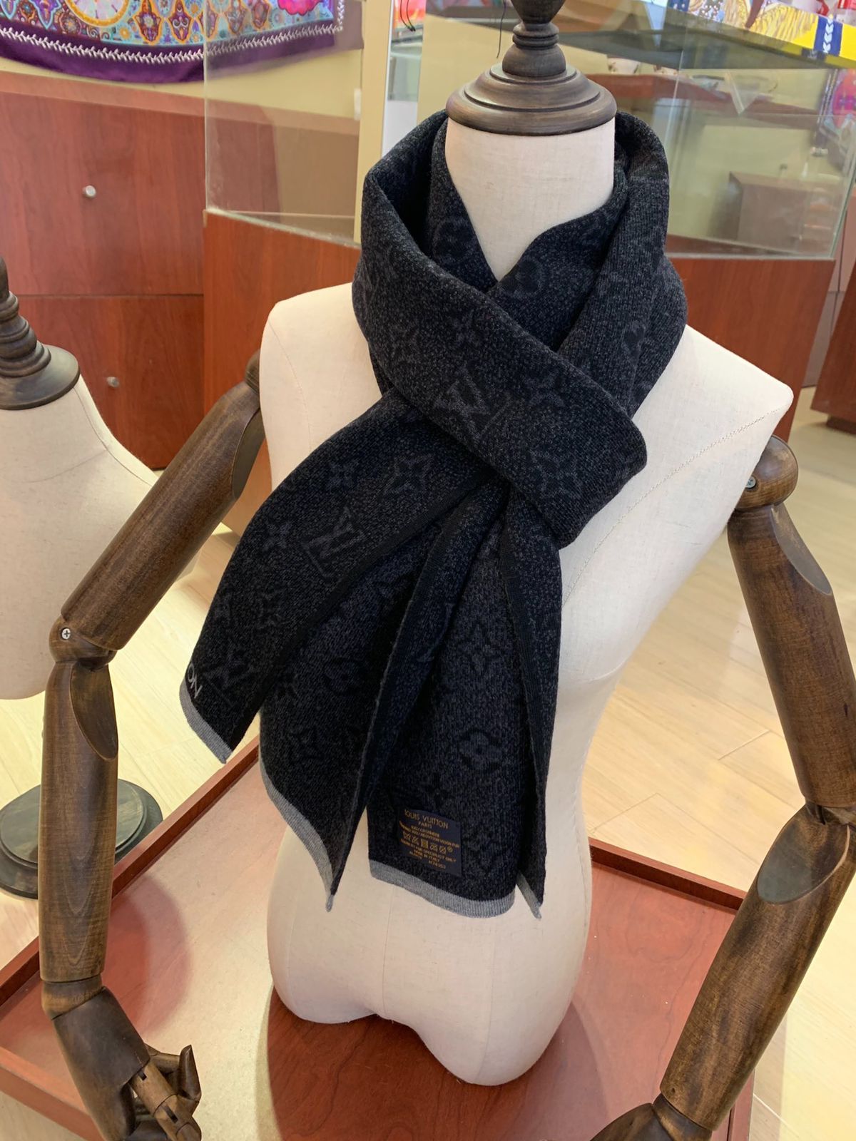 Monogram Eclipse Scarf Available - FASHION MYST 