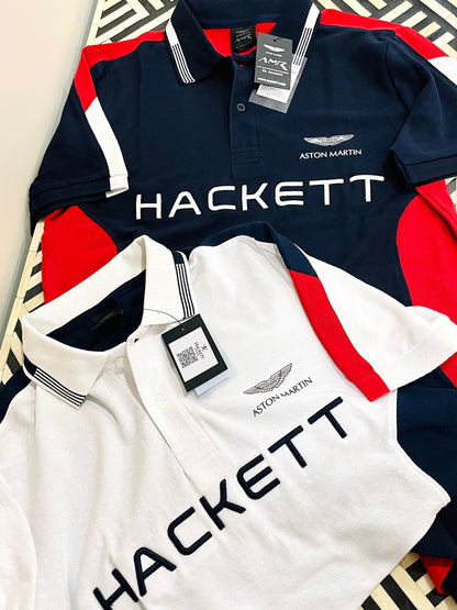 HACKETT|| Aston Martin Racing AMR SS - Polo T-Shirt - FASHION MYST 