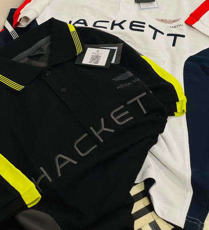 HACKETT|| Aston Martin Racing AMR SS - Polo T-Shirt - FASHION MYST 