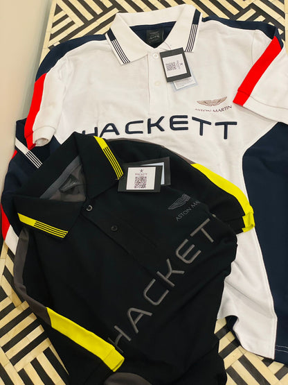 HACKETT|| Aston Martin Racing AMR SS - Polo T-Shirt - FASHION MYST 