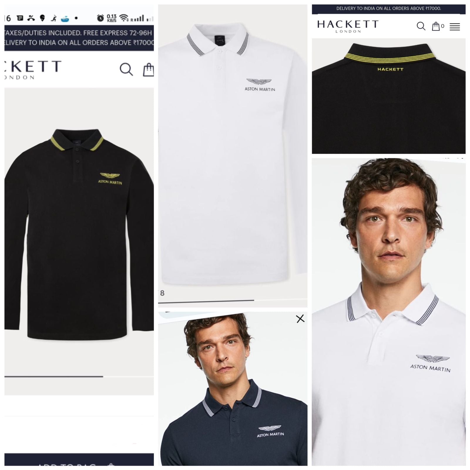 HACKETT PREMIUM QUALITY FULL SLEEVES TEES FASHION MYST