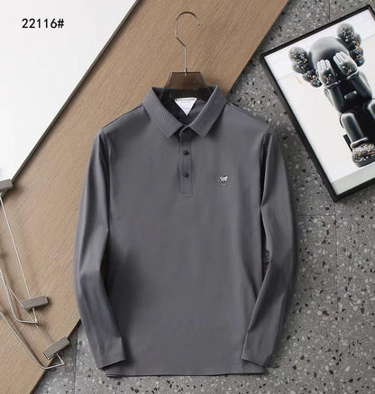 BOTTEGA VENETA || Interlock-Cotton Polo T-Shirt With Tonal Logo - FASHION MYST 