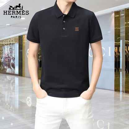 HERMES|| Initial Logo High Quality Tees Available For Men - FASHION MYST 