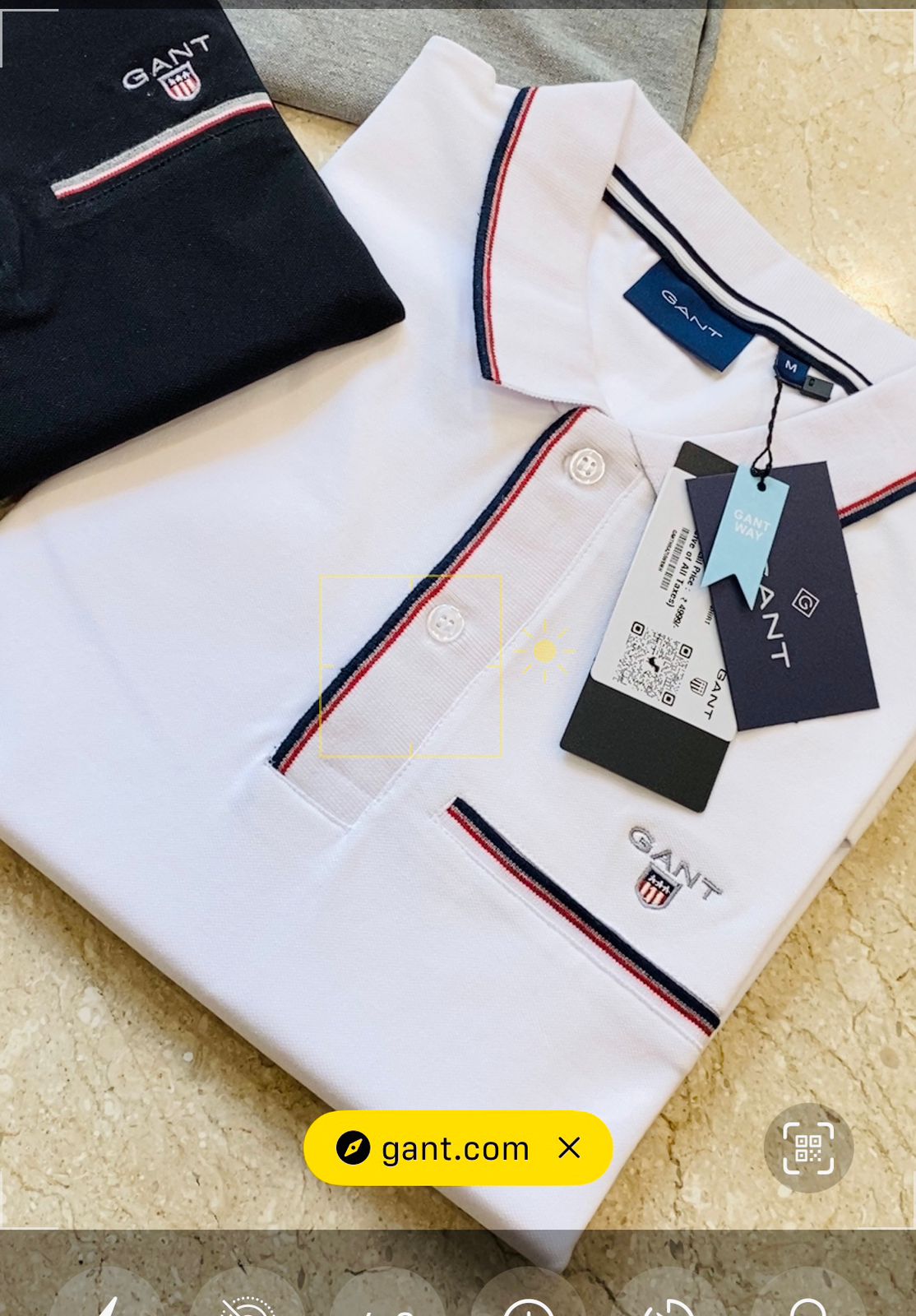 GANT ||SHIELS POLO T-Shirt For Mens - FASHION MYST 