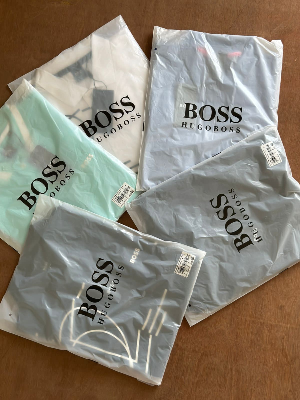 HUGO BOSS || Logo-Print Cotton Polo T-Shirt - FASHION MYST 