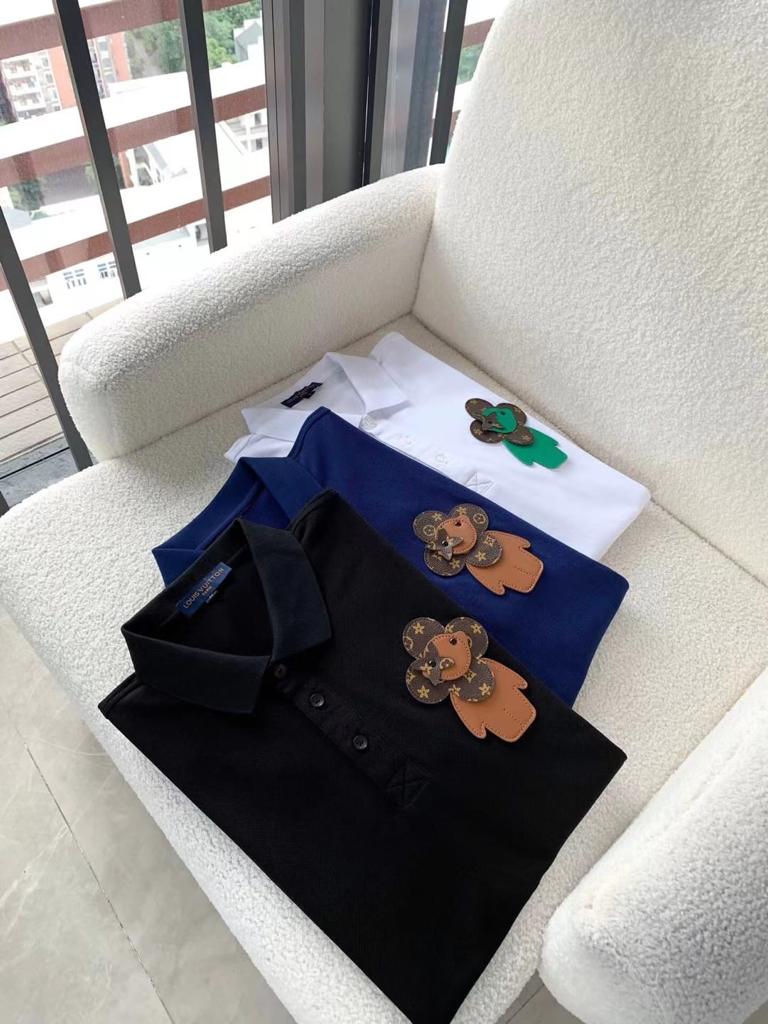 LOUIS VUITTON || Men's Louis Vuitton LV Polo T-Shirt - FASHION MYST 