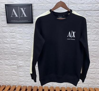 ARM*NI EXCH*NGE || A/X Logo Premium Quality Sweatshirt - FASHION MYST 