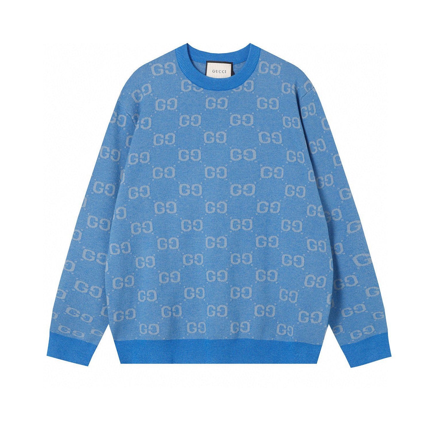 GUCCI || GG COTTON INTARSIA JUMPER - FASHION MYST 