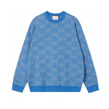 GUCCI || GG COTTON INTARSIA JUMPER - FASHION MYST 