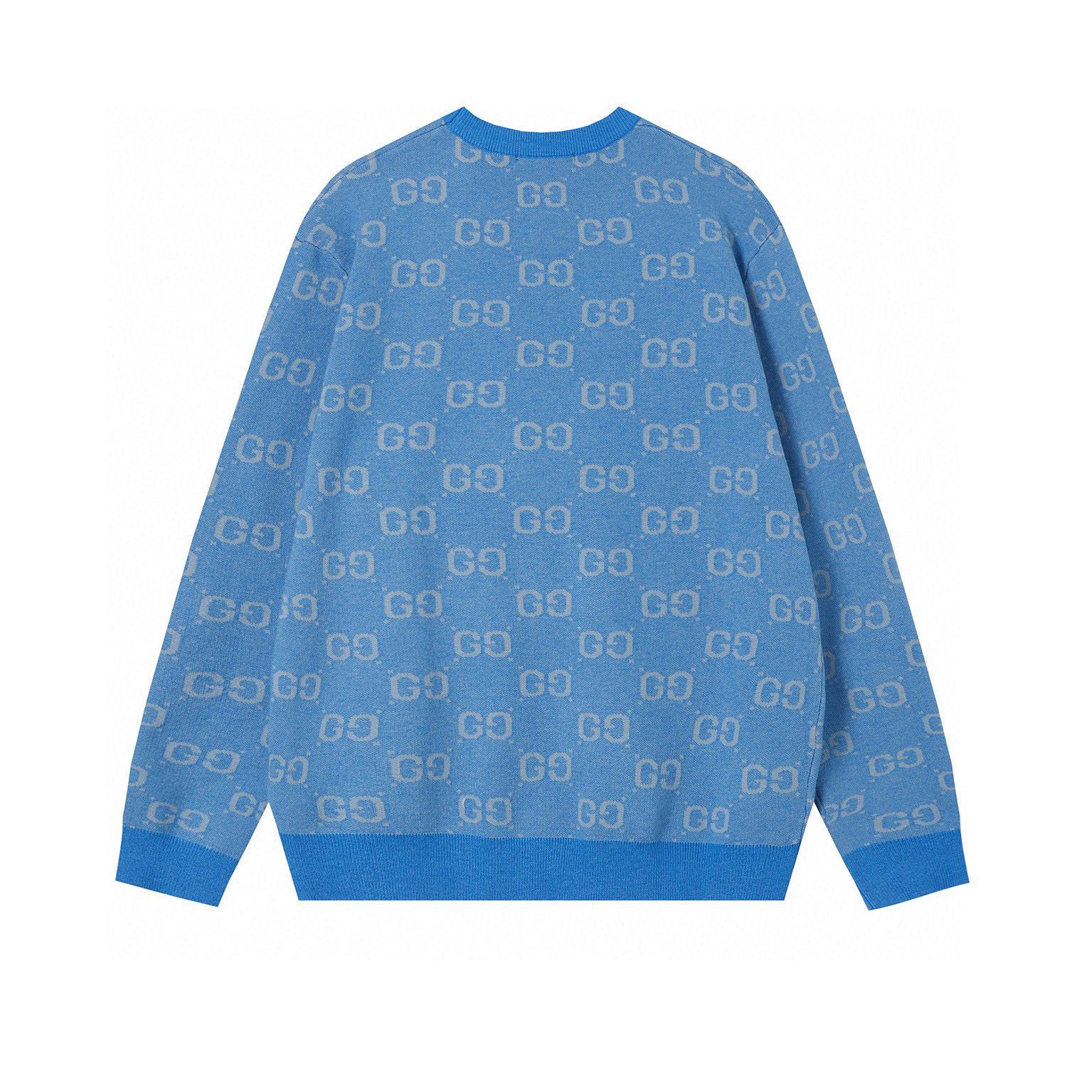 GUCCI || GG COTTON INTARSIA JUMPER - FASHION MYST 