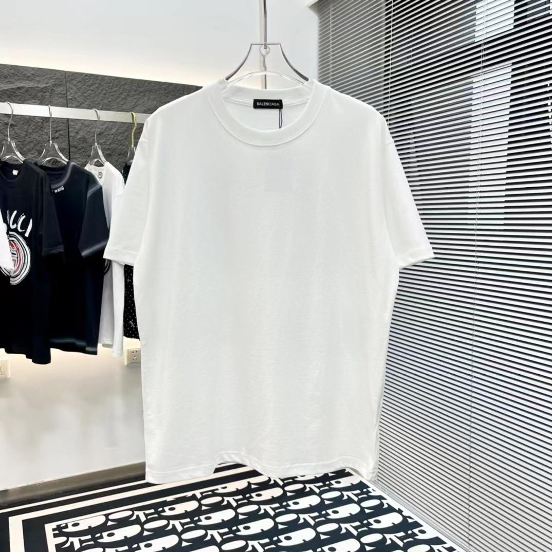 BALENCIAGA || White Oversized Street T-Shirts for Men – FASHION MYST