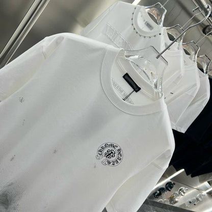 Chrome Hearts || Oversized Gradient T-Shirt White - FASHION MYST 