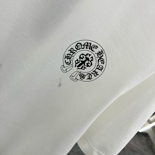 Chrome Hearts || Oversized Gradient T-Shirt White - FASHION MYST 