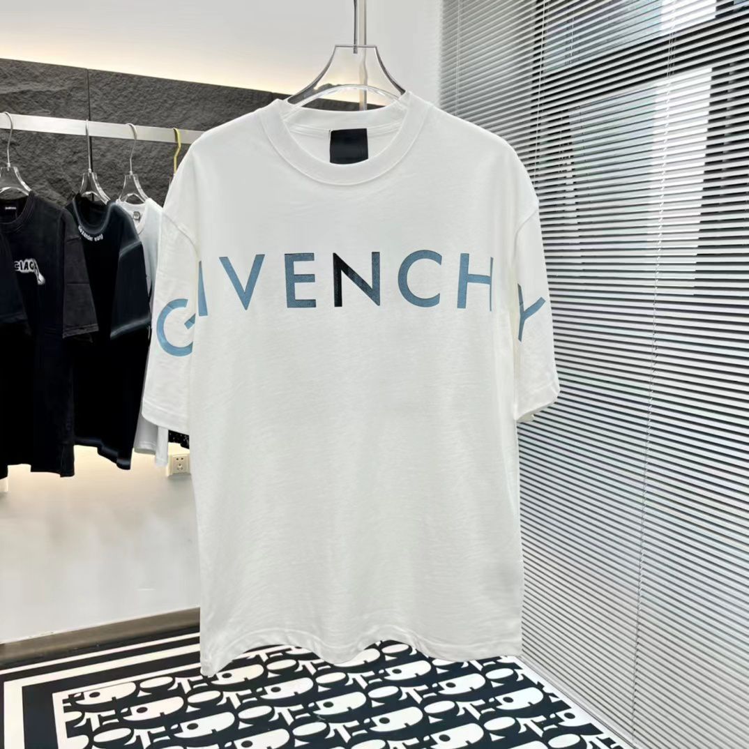 GIVENCHY || 4G Peace And Love Print White T-shirt - FASHION MYST 