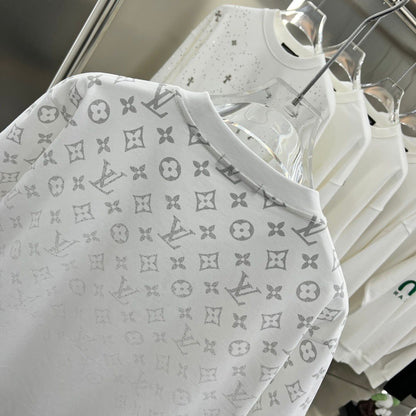 Louis Vuitton - Gradient Cotton White T-Shirt - FASHION MYST 