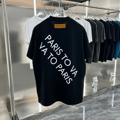 LOUIS VUITTON || Louis Vuitton Drop Shoulder T-Shirt: Authentic Luxury for Fashion Forward Individuals - FASHION MYST 