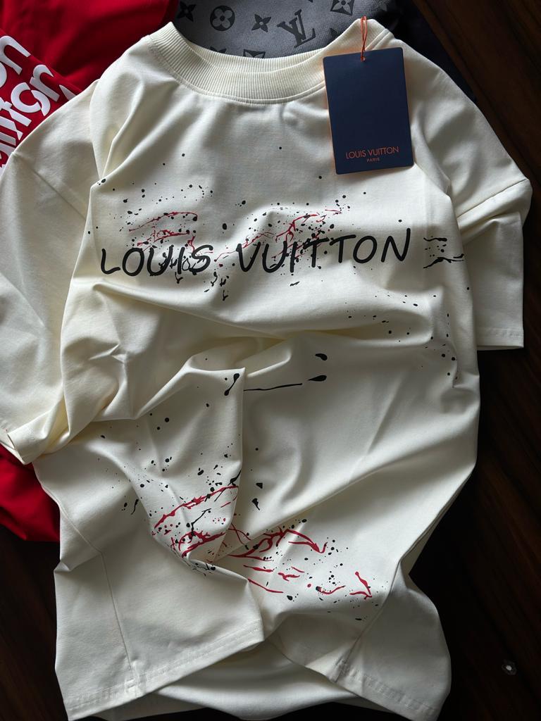 LOUIS VUITTON || Printed Cotton T-Shirt - FASHION MYST 