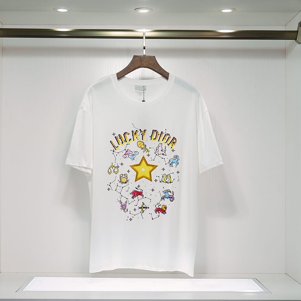 LUCKY DIOR || Zodiac Pixel Premium T-Shirt - FASHION MYST 