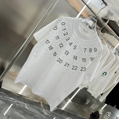 MAISON MARGIELA || White Drop Shoulder T-Shirt - FASHION MYST 