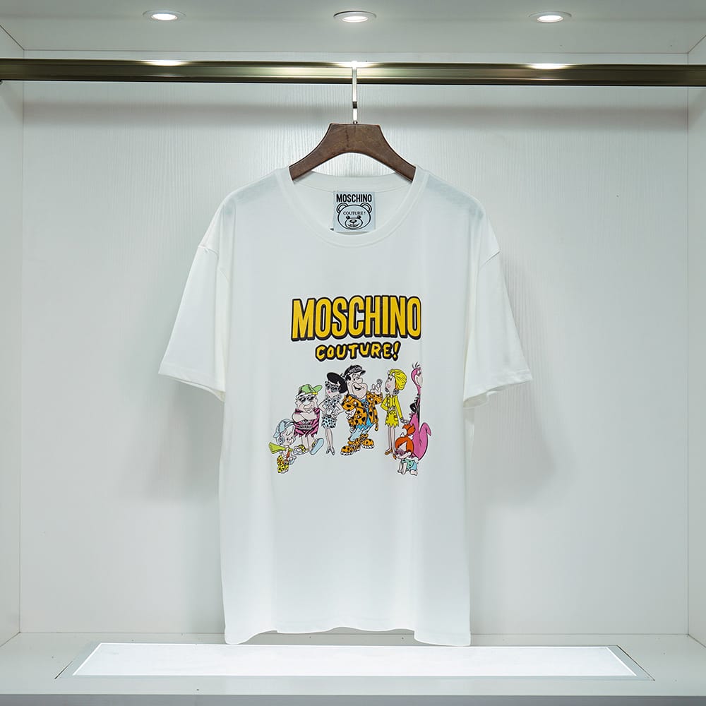 MOSCHINO COOL BEAR IMPRINT SHORT SLEEVES T-SHIRT - FASHION MYST 